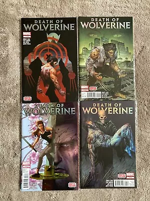 Buy Death Of Wolverine #1-4 (Marvel Comics) Charles Soule/Steve McNiven • 9£