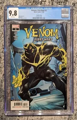 Buy CGC 9.8 Venom: First Host #3 (2018) 2nd Printing, First Appearance Of Sleeper • 157.63£