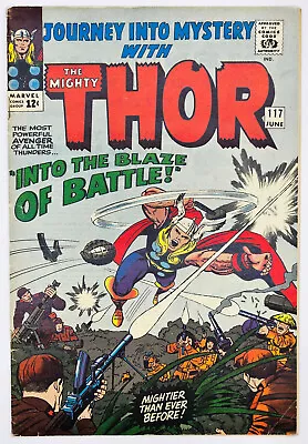 Buy Journey Into Mystery #117 1965 5.0 VG/FN Thor Vs. Loki In Vietnam! Tales Asgard! • 27.18£