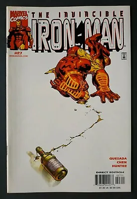 Buy Iron Man Vol 3 # 27 - Joe Quesada, Sean Chen, Rob Hunter, Marvel Comics 2000 • 2.50£