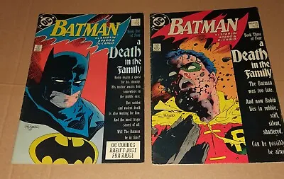 Buy DC Batman #426 And #428 A Death In The Family -High Grade+ • 50£