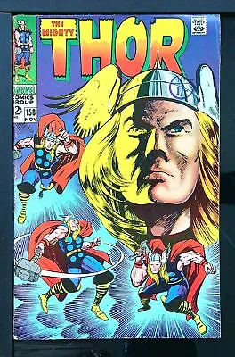 Buy Thor (Vol 1) # 158 Very Fine (VFN)  RS003 Marvel Comics SILVER AGE • 80.99£