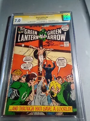 Buy Green Lantern #89 CGC 7.0 Signed Neal Adams Cover/Art! DC Comics 1972 • 316.63£