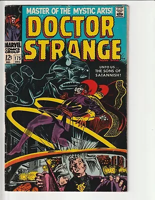 Buy Doctor Strange #175 VG/VG- 1st Clea Cover & 1st Son Of Satanish Marvel 1968 • 15.95£