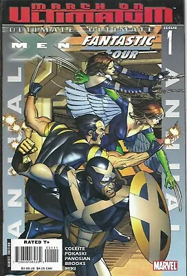 Buy ULTIMATE XMEN / ULTIMATE FANTASTIC 4 ANNUAL (2008) #1 - Back Issue (S) • 4.99£