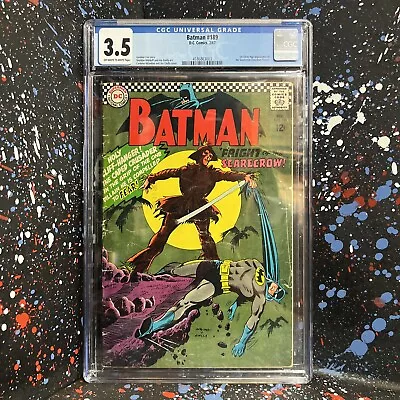Buy Batman #189 (Feb 1967, DC) 1st APPEARANCE SCARECROW - CGC GRADED 3.5 • 179.89£