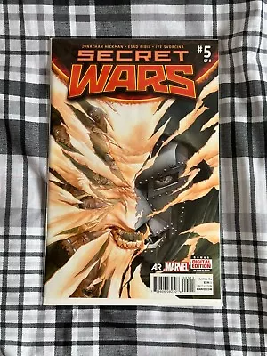 Buy Secret Wars #5 (Marvel Comics, 2015) • 1st Print • Jonathan Hickman • Deapool 3 • 20£