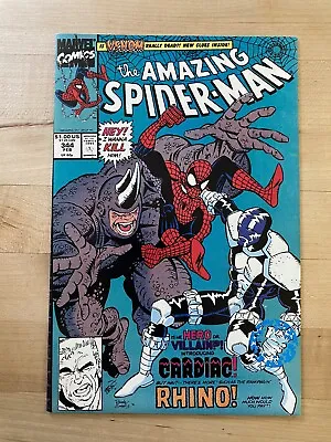 Buy Amazing Spider-man #344 - 1st Appearance Of Cardiac! Marvel Comics, Venom, Rhino • 31.84£