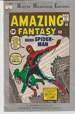 Buy Marvel Comics Marvel Milestone Amazing Fantasy #15 (1992) 1st Print Vf • 21.95£