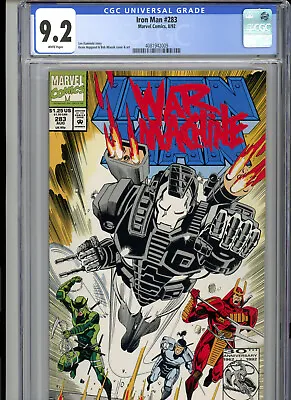 Buy Iron Man #283 (1992) Marvel CGC 9.2 White • 38.16£