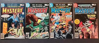 Buy Do You Dare Enter The House Of Mystery #278,279,281,288 Dc 1980 Lot/run Of4 Vf- • 19.03£