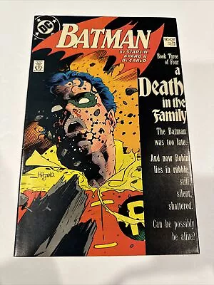 Buy Batman #428 - THE DEATH OF JASON TODD DC Comics 1988 • 29.39£