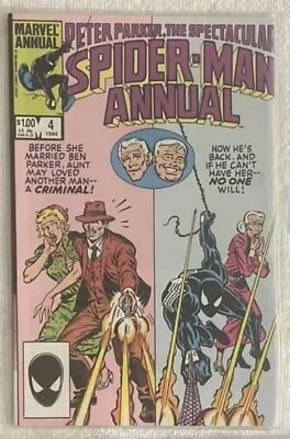 Buy Spectacular Spider Man ANNUAL #4 (RAW 9.6+ 1984) • 31.98£