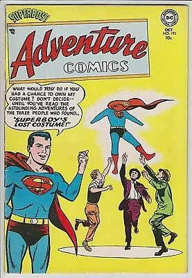 Buy Adventure Comics #193 F+ ONLY 11  EVER CGC GRADED !  Superboy, Aquaman, Gr Arrow • 199.08£