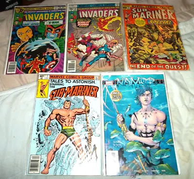 Buy Huge Marvel SUB MARINER Lot Of 22 Comic Books, Fair - NM, 1971 - 2003 • 18.26£