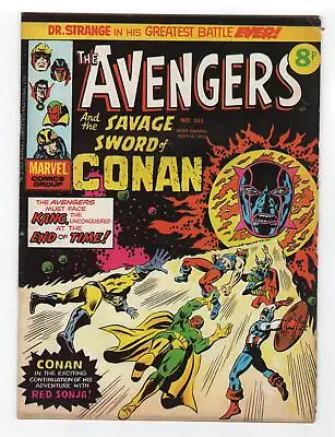 Buy 1973 Marvel Conan The Barbarian #24 & Avengers #68 1st Red Sonja Rare Key Uk • 77.05£