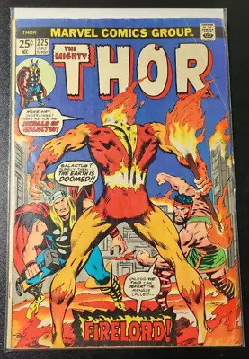 Buy Thor #225 1st Appearance Of Firelord 1974 Missing Marvel Value Stamp Galactus • 27.71£