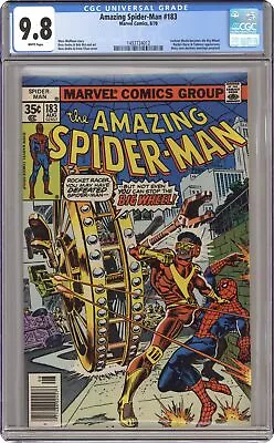Buy Amazing Spider-Man #183 CGC 9.8 1978 1493724012 • 172.92£