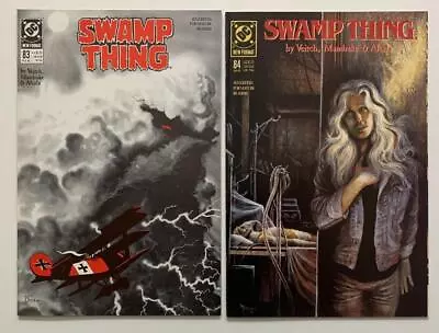 Buy Swamp Thing #83 & #84 (DC 1989) 2 X VF+ Condition Issues. • 24.50£