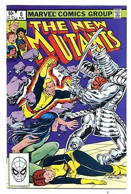 Buy New Mutants #6 (Marvel 1983, Vf+ 8.5) Chris Claremont & Sal Buscema • 1.75£