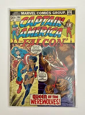Buy Captain America #164  Queen Of The Werewolves!  Free Shipping! Marvel - Bronze • 23.66£
