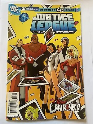 Buy JUSTICE LEAGUE UNLIMITED #23 Cartoon Network DC Comics 2006 NM • 3.69£