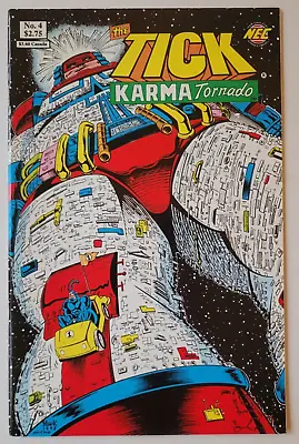 Buy The Tick Karma Tornado 1st Edition New England Comics Graphic Novel #4 VF- 1997 • 6.99£
