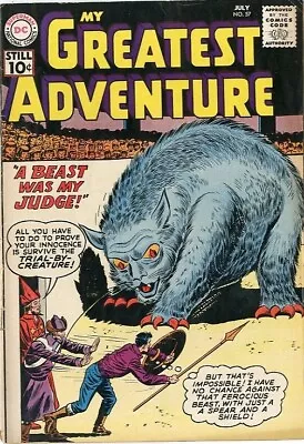 Buy My Greatest Adventure  # 57   VERY GOOD FINE   July 1961    Staple Pull • 33.58£