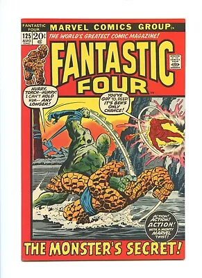 Buy Fantastic Four #125 1972 (VF/NM 9.0) • 43.92£