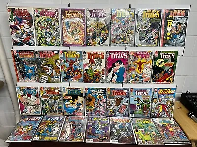Buy Lot 28 The New Teen Titans 25 26 54 57-64 66 67 74 79 81 83-85 87 94 97 98 100+ • 30.74£