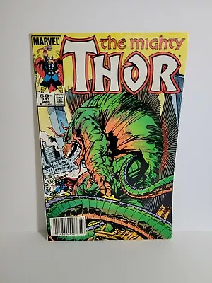 Buy Thor #341 Marvel Comics 1984 Nick Fury App Walt Simonson Cover & Art VF/NM • 3.19£