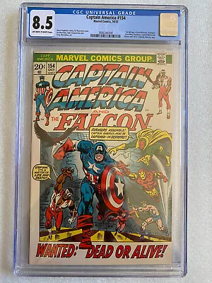 Buy Captain America #154 CGC 8.5 1972 -  1st Jack Monroe Appearance, Avengers • 137.97£