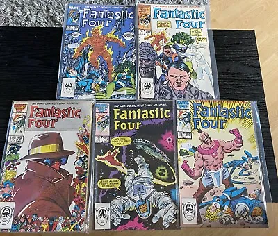 Buy Marvel Comics - 5x Fantastic Four Lot - Issues #289 #292 #296 #297 #298 • 12.99£