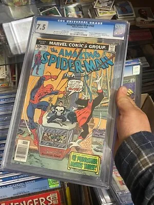 Buy Amazing Spider Man #162 (CGC 7.5 - MARVEL 1976) (ITEM VIDEO!) Nightcrawler • 98.59£
