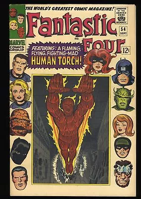Buy Fantastic Four #54 VF- 7.5 3rd Appearance Black Panther! Evil Eye! Marvel 1966 • 49.02£
