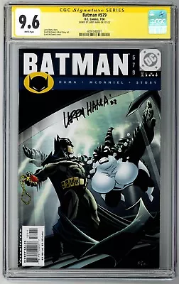 Buy Batman #579 CGC SS 9.6 (Jul 2000, DC) Signed By Larry Hama, 1st Orca App. • 98.83£