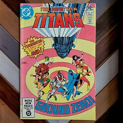 Buy New Teen Titans #10 VF (DC 1981) 3rd Appearance DEATHSTROKE! George Perez Art • 11.29£