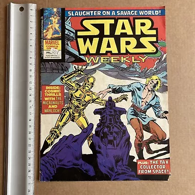 Buy Star Wars Weekly #62 (Marvel UK 1979) Condition Comic Magazine • 3£