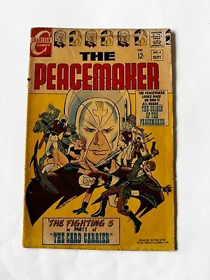 Buy CHARLTON COMICS - THE PEACEMAKER #4 (1967) Origin Of PEACEMAKER Acceptable • 52.04£