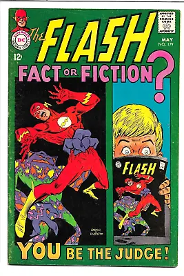 Buy The Flash 179, DC 1968, Barry Allen, Ross Andru, Mike Esposito 7.0 FN/VF • 23.98£