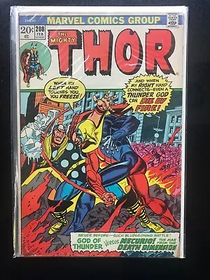 Buy The Mighty THOR #208 (February 1973) First Appearance Of MECURIO! • 17.58£