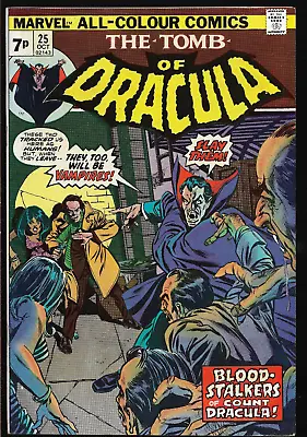 Buy THE TOMB OF DRACULA (1972) #25 - 1st App Of HAMILTON KING - No Stamp -Back Issue • 24.99£