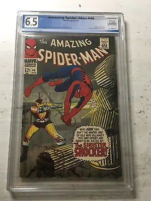 Buy Pgx Amazing Spider-man #46 1967 Marvel 6.5 1st App Of The Shocker!! • 395.86£