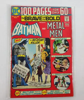 Buy BRAVE & THE BOLD #113 BATMAN & THE METAL MEN Jim Aparo Art 100 Page 1974 • 4.51£