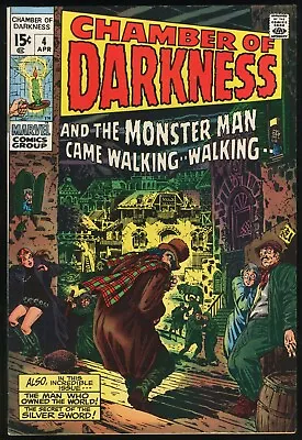 Buy Chamber Of Darkness 4 Comic Marvel 1970 Horror Jack Kirby Barry Windsor Smith • 39.42£