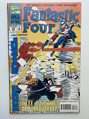 Buy FANTASTIC FOUR Annual #27 (Marvel 1994) 1st Time Variance Authority! • 15.81£