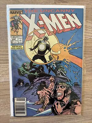 Buy Marvel Comics The Uncanny X-Men #249 1990 Rare Newsstand Variant • 13.99£