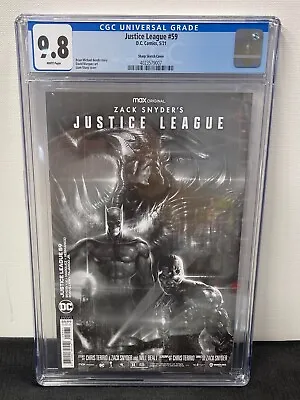 Buy Justice League #59 Year 2021 Steppenwolf Sharp Sketch Cover CGC Graded 9.8 Comic • 158.28£