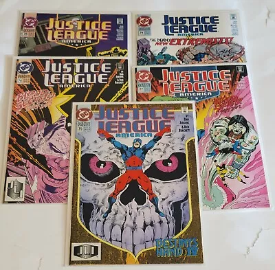 Buy Justice League America # 75,76,77,78,79  (DC 1993)  Very Fine  • 10.40£