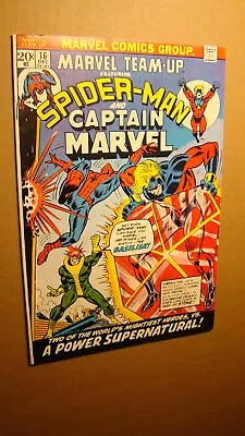 Buy Marvel Team-up 16 *high Gr* Spider-man Captain Marvel Vs Basilisk 1st Appearance • 23.22£